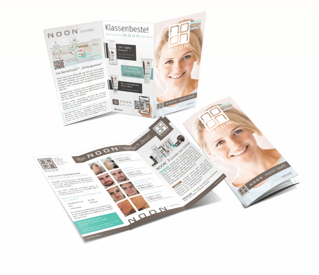 Mock-Up_Falzflyer-4-NOON - Drucksachen Flyer Plakate Broschüren